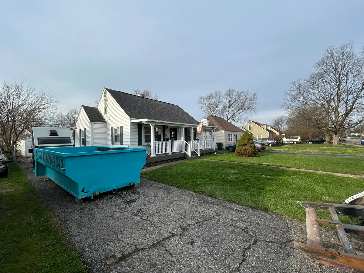 Basement renovation debris and dumpster rental Columbus Ohio