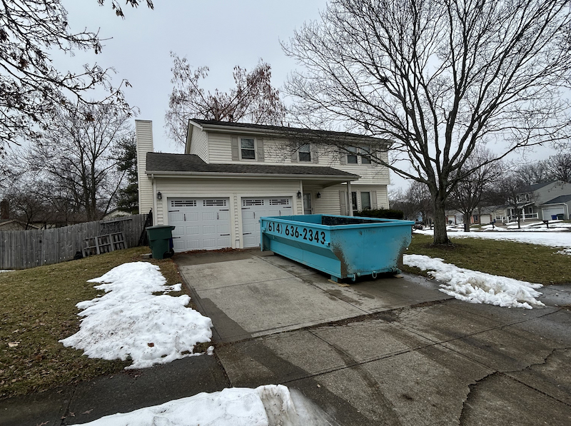 Can you share a dumpster rental with neighbors in Columbus Ohio