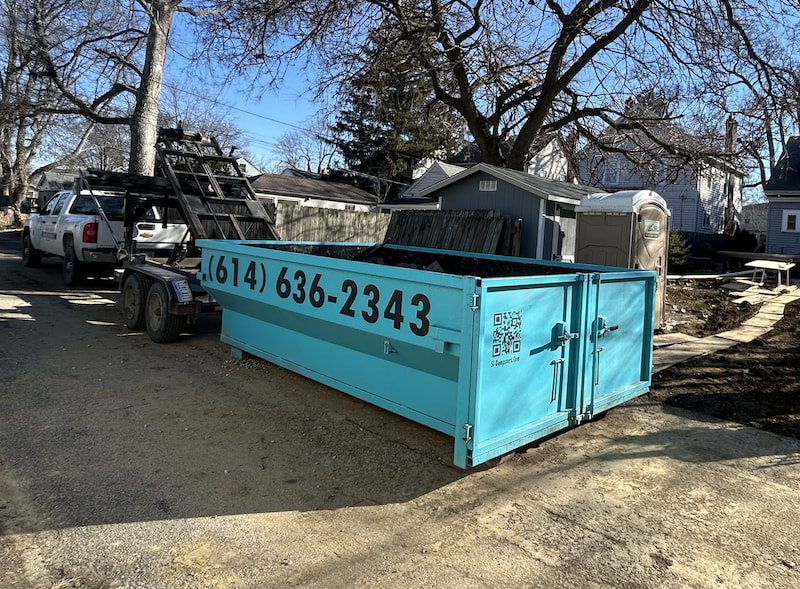 Live load dumpster service in Columbus Ohio